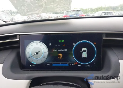 2024 Hyundai Tucson Limited z USA, uszkodzony, nr VIN 5NMJE3DEXRH369099